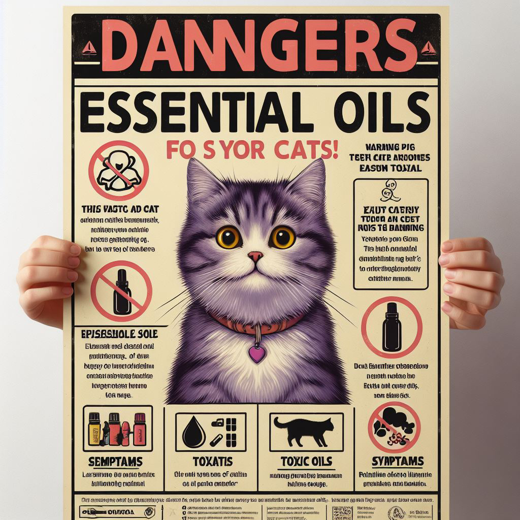 고양이의 건강을 위협하는 에센셜 오일