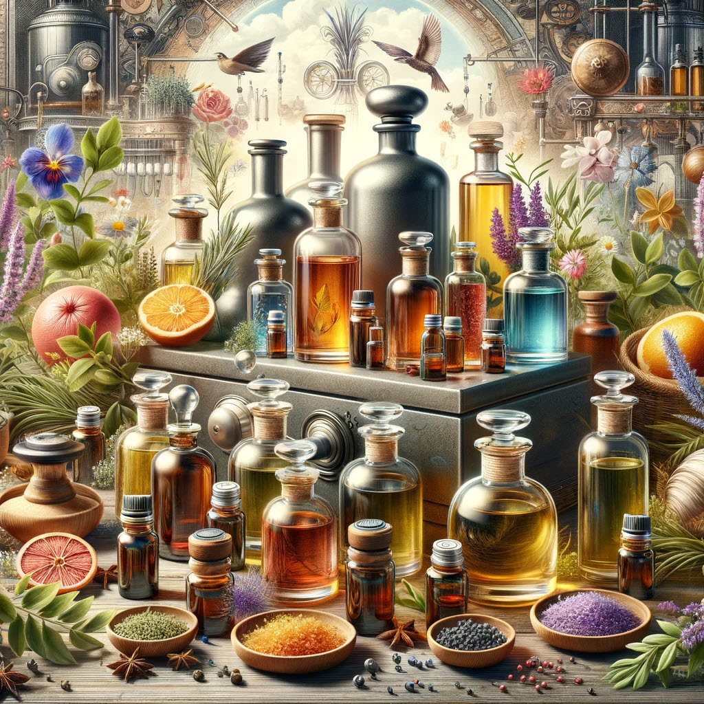 비싼 프리미엄 에센셜오일 제조 추출 효과 종류