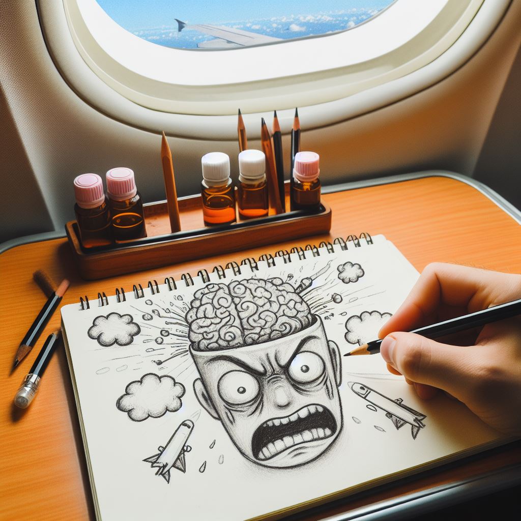 비행기 공황장애 에센셜 오일 답답함