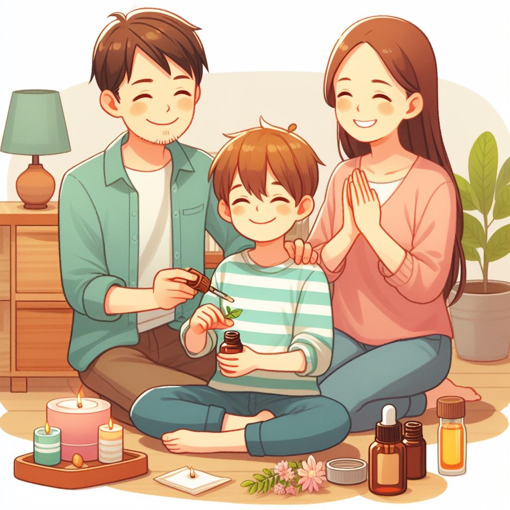 사춘기 청소년, 에센셜 오일