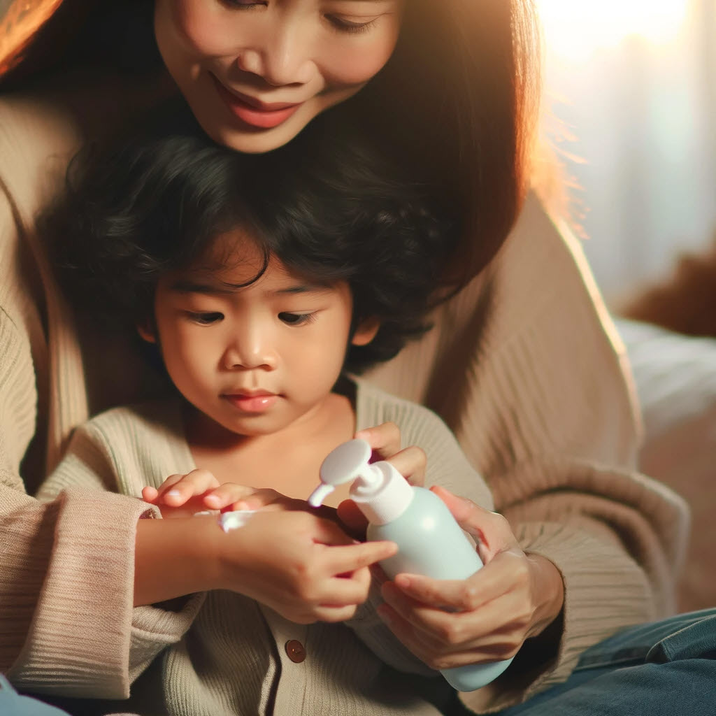 어린이 에센셜오일 민감한 피부 아토피 보습