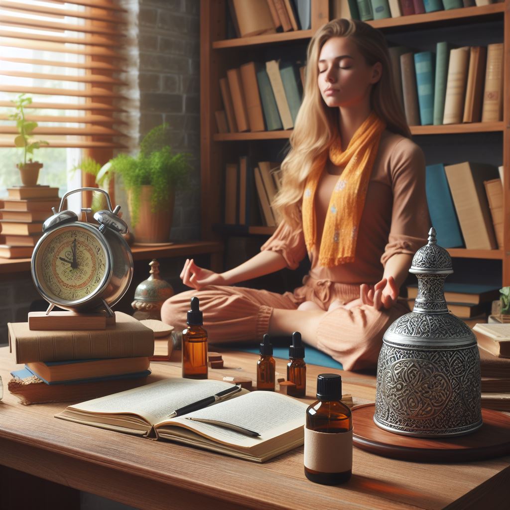 에센셜오일 명상 편안한 도움