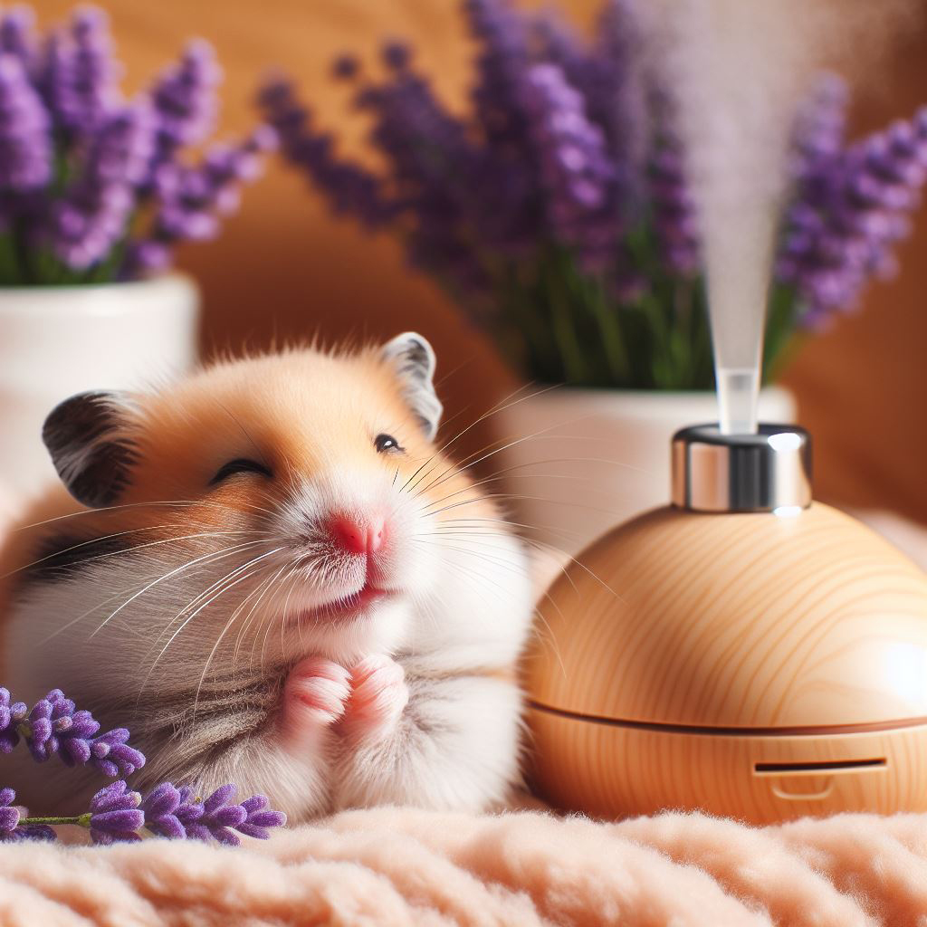 햄스터에게 에센셜오일