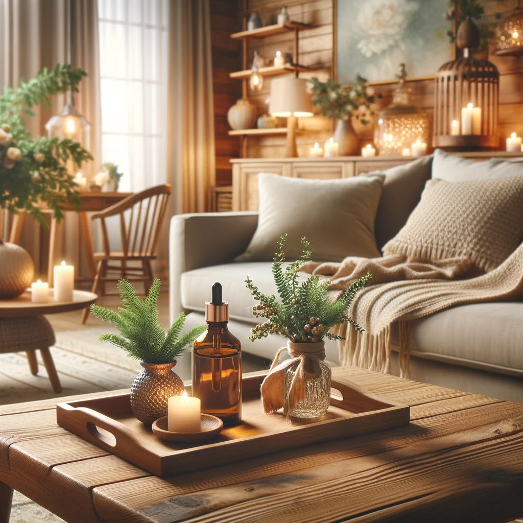 향테리어 에센셜 오일 가구