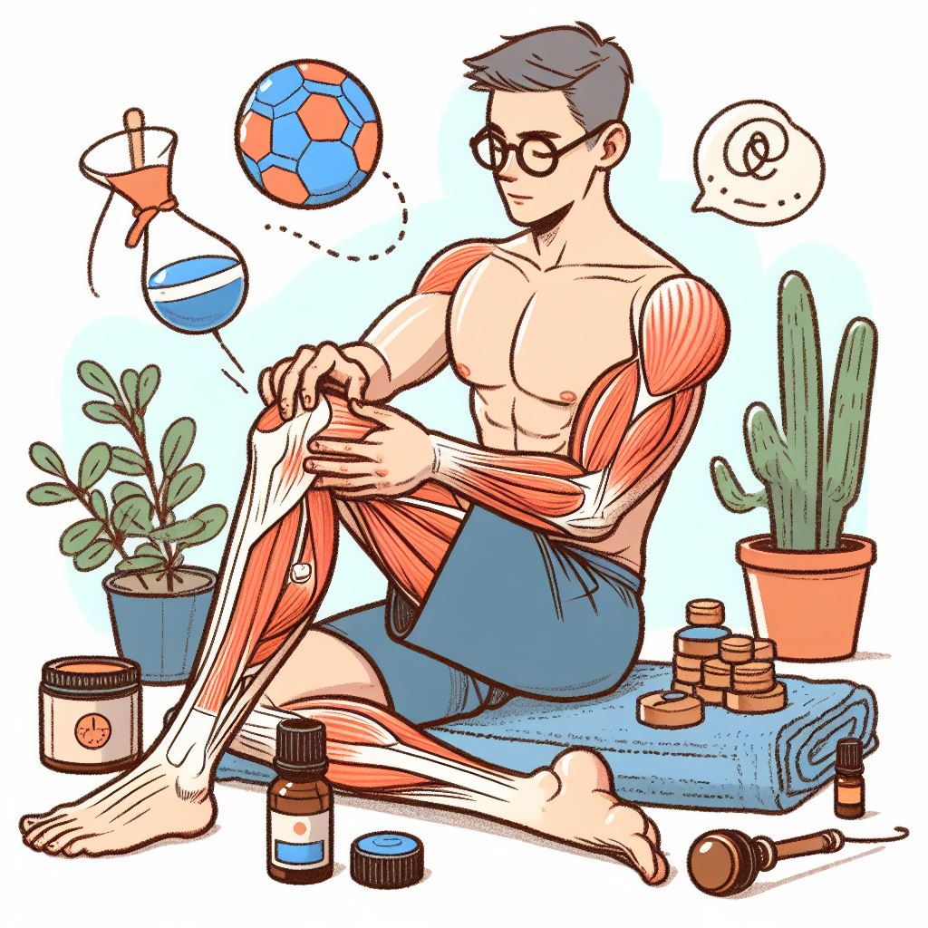 운동 헬스 트레이너 에센셜 오일 사용 근육 이완 마사지.jpg