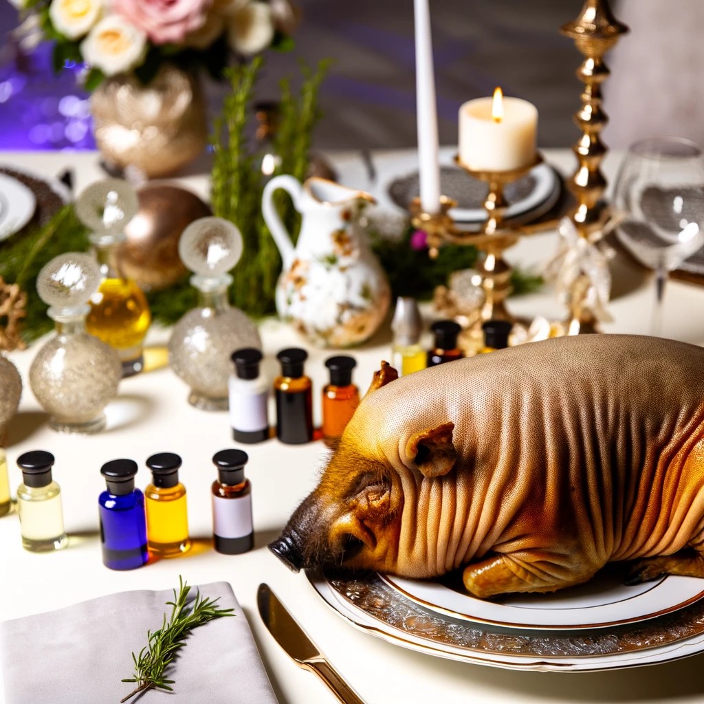 멧돼지 바베큐, 에센셜 오일, 요리 팁, 현대 요리법