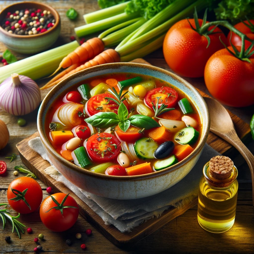 미니스트로네스프, 에센셜오일, 건강요리, 풍미업그레이드